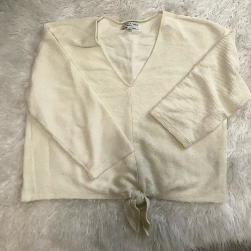 Madewell Ivory Top